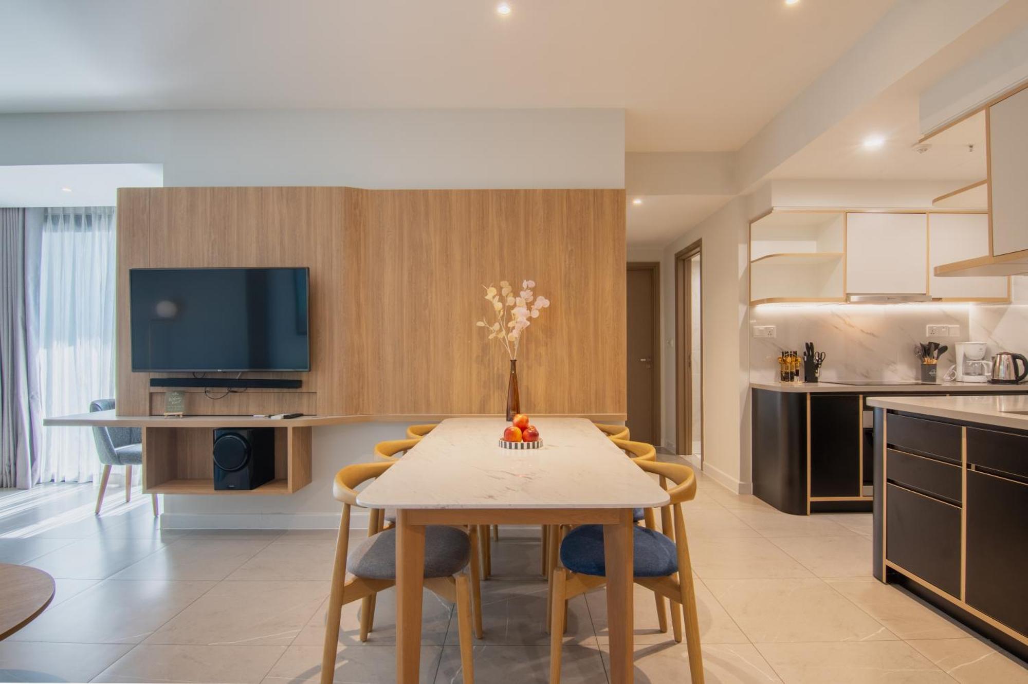 Liam Service Apartment - Vinhome Central Park โฮจิมินห์ซิตี้ ภายนอก รูปภาพ