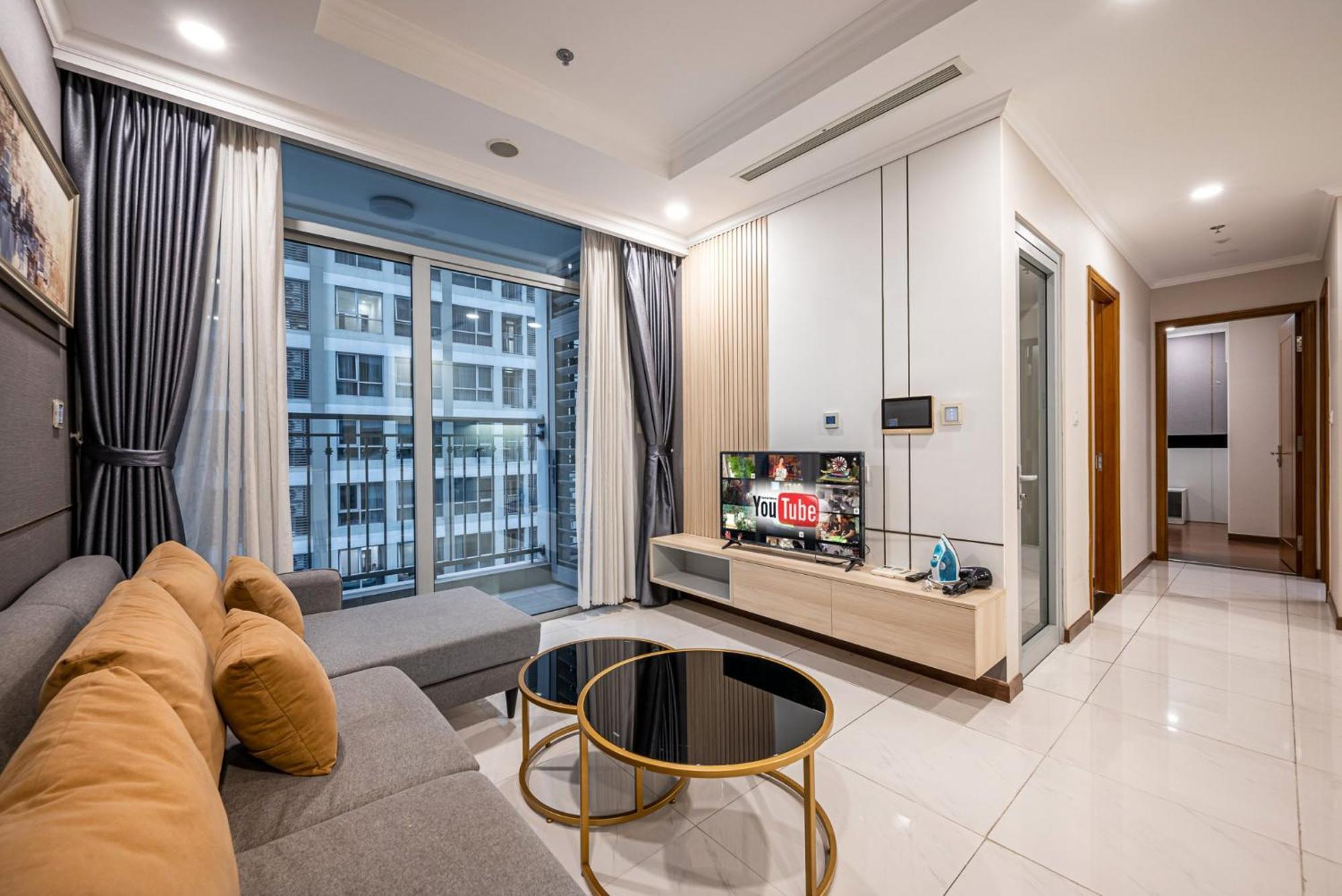 Liam Service Apartment - Vinhome Central Park โฮจิมินห์ซิตี้ ภายนอก รูปภาพ